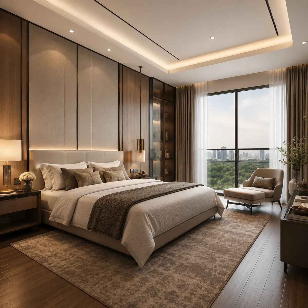 DivyaSree Yelahanka master bedroom DivyaSree Yelahanka master bedroom